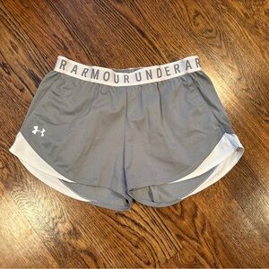 Under Armour Women's Athletic Gray Shorts